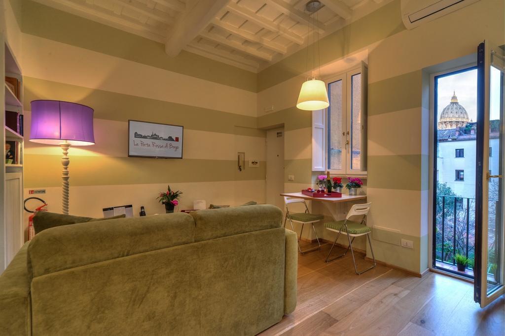 La Porta Rossa Di Borgo - Vatican Luxury Suite Rome Bagian luar foto